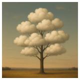 Cloudy Foliage LTD EDT XL Art Print by BEYONDALI