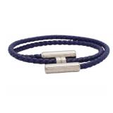 Hermes Tournis Tresse Leather Bracelet