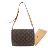 Louis Vuitton Monogram Musette Tango Shoulder Bag