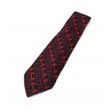 Gucci Horsebit Pattern Tie 100% Silk