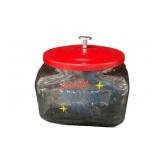Vintage Moon Pie Glass Counter Jar