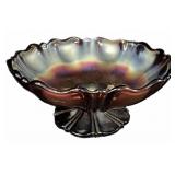 Carnival Glass Compote