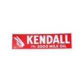 Metal Kendall Oil Sign
