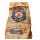 (4) Advertising Feed Sacks