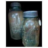 1/2 Gallon & Quart Blue Ball Jars