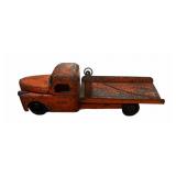 Antique Metal Rollback Truck