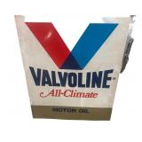 Vintage Metal Valvoline Motor Oil  Sign