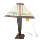 Leaded Stained Glass Lamp