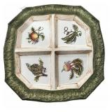 Huge Porcelain   Divided Vegetable Tray