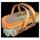 Double Lined Longaberger wï¿½ Lid 4 x 6 x 10 ï¿½