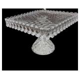 FOSTORIA Square Cake Stand