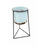 Vintage Flower Pot And Stand