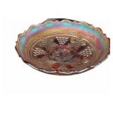Marigold  Carnival Glass Bowl