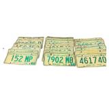 (19) PCS Vintage license plates