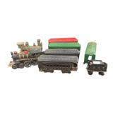 (8) PCS Cast Iron Washington 44 Pa RR TRAIN SET