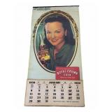 1950 Royal Crown Cola Calendar