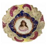 German Portrait Bowl