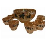 Carnival Punch Bowl wï¿½ 10 Cups