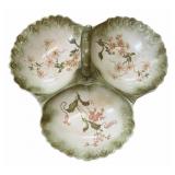 Antique Porcelain Serving Dish Staffordshire,