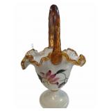 Signed Fenton Basket