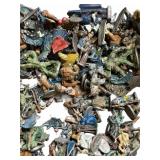 Box Of Miniature Metal Figures