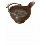 Vintage Copper Coal Scuttle Bucket