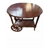 Beautiful Drop Leaf Tea Cart