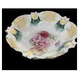 10 ï¿½ RS PRUSSIA FLORAL DESIGN BOWL