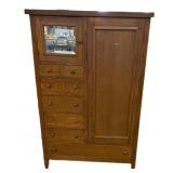 Antique Oak Chifferobe