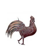 Metal Rooster Hanging