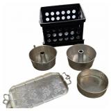 Aluminum Tray, Cake Pans & Cookie Cutters
