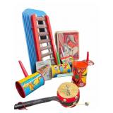 Old Tin Musical Toys