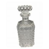 Clear Cut Whiskey Decanter