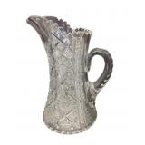 Antique American Brilliant Period Cut Glass Water