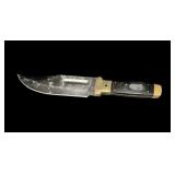 Vintage Fixed-Blade Hunting Knife