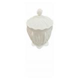 Fenton White Milk Glass Candy Dish