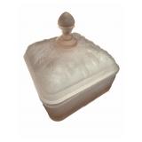 Pink Satin Square Jiney Bee Box