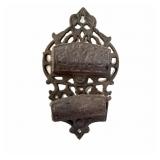 Cast Iron Match Box