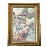Beautiful Framed Print on Canvas