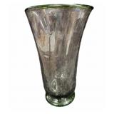 10.5 ï¿½ Purple Vase wï¿½ Green Trim