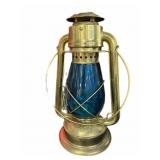 Lantern wï¿½ Blue Globe