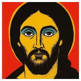 Neon Messiah LTD EDT Art Print By Pop Avenue