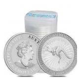 One Ounce .999 Fine Silver Australia Kangaroo