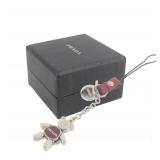 Prada Teddy Bear Keychain
