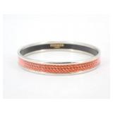 Hermes Enamel Bangle Bracelet