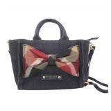 Blue Label Crestbridge  Denim Ribbon Handbag