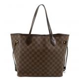 Louis Vuitton Damier Neverfull MM Tote Bag