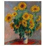 Bouquet of Sunflowers Canvas by Claude Monet