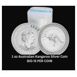 1 oz Australian Kangaroo Silver Coin