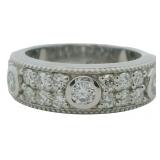 Brilliant 1.62 ct Diamond Designer Ring